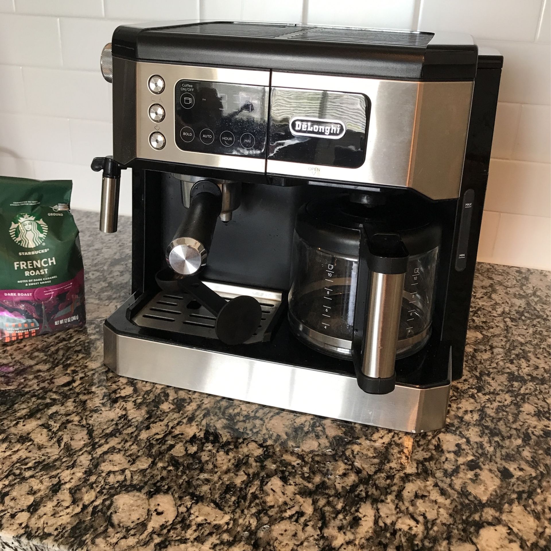 De'Longhi Digital AllinOne Combination Coffee and Espresso Machine