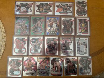 UFC Card Lot – Prizm, Select, Inserts & Numbered Card