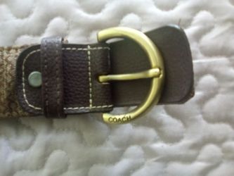 Coach Belt