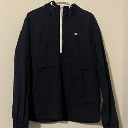 Tommy Hilfiger Navy Blue Windbreaker 