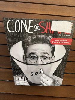 Cone of Shame Party Game (NEW / Never Used)