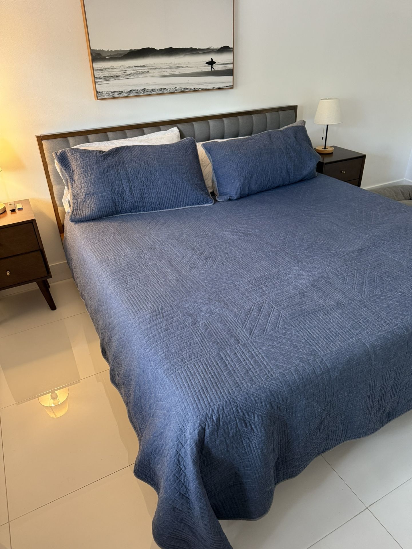 King Bed And Bed Frame
