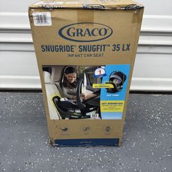 New Graco Snugride Snugfit LX baby Car seat 