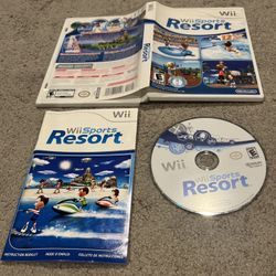 Wii Sports Resort (Nintendo Wii, 2009) Mixed Sports Game W/ Manual - Tested