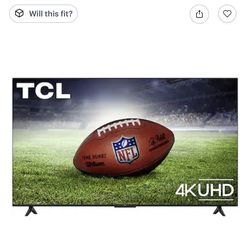 TCL 55” TV and mount