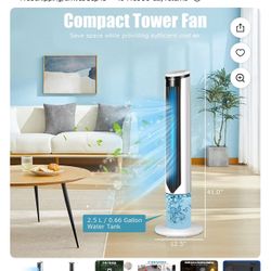 41” Evaporative Tower Fan 