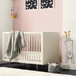 West Elm Pottery Barn Kids Audrey Crib Parchment for Sale in Oviedo FL OfferUp