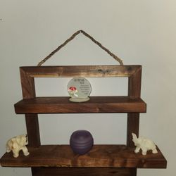 Small Walnut Shelf 