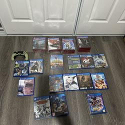 PS4 Games And Controller