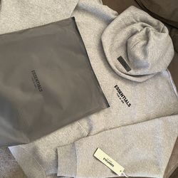 Dark Oatmeal Essentials Hoodie