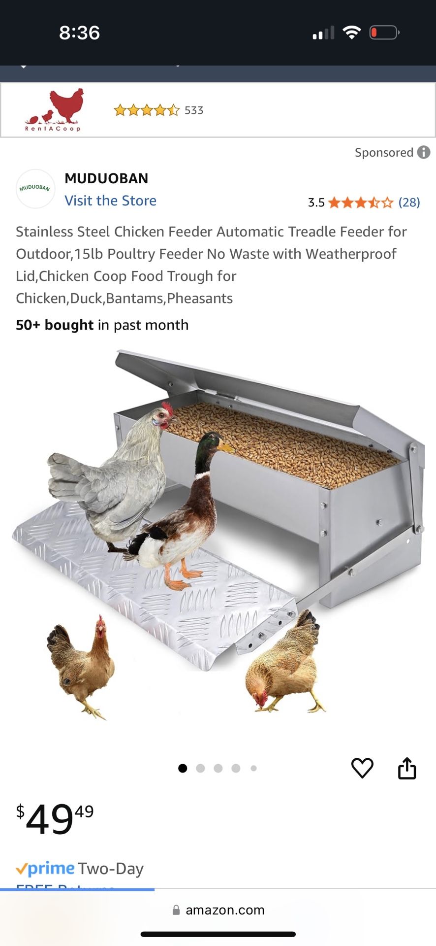 Chicken Feeder