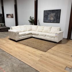 Crazy Soft Off-White Sectional Sofa 🚛 Delivery Available