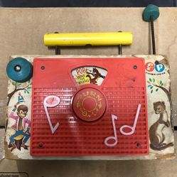 Vintage Fisher-Price Music Radio Box