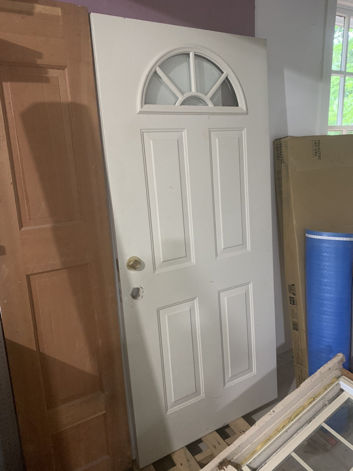 Exterior door (no frame)