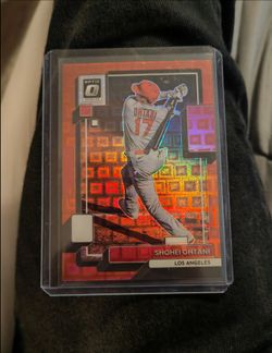 Donruss optic Shoei Ohtani red Pandora /99
