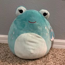 Squishmallows 11" NOVI The Teal Frog Walgreen’s Exclusive