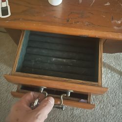 Old Vanity Jewelry Dresser 