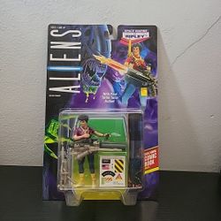 NIP Aliens Action Figure Space Marine LT Ripley - Kenner 1992