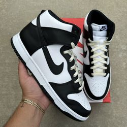Nike Dunk High Panda Black White Mens Size 11.5 Sneakers