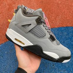 Air jordan 4s   grey more colors available  