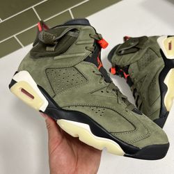 Air Jordan 6 Retro SP “Travis Scott” Men Size 9 Brand New W/Receipt 