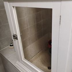 Mirrored Medicine Cabinet