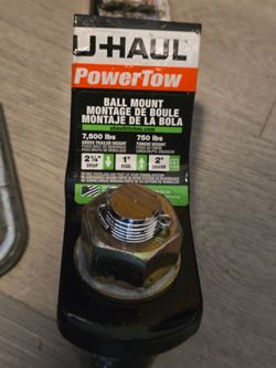 U-Haul PowerTow trailer hitch ball mount