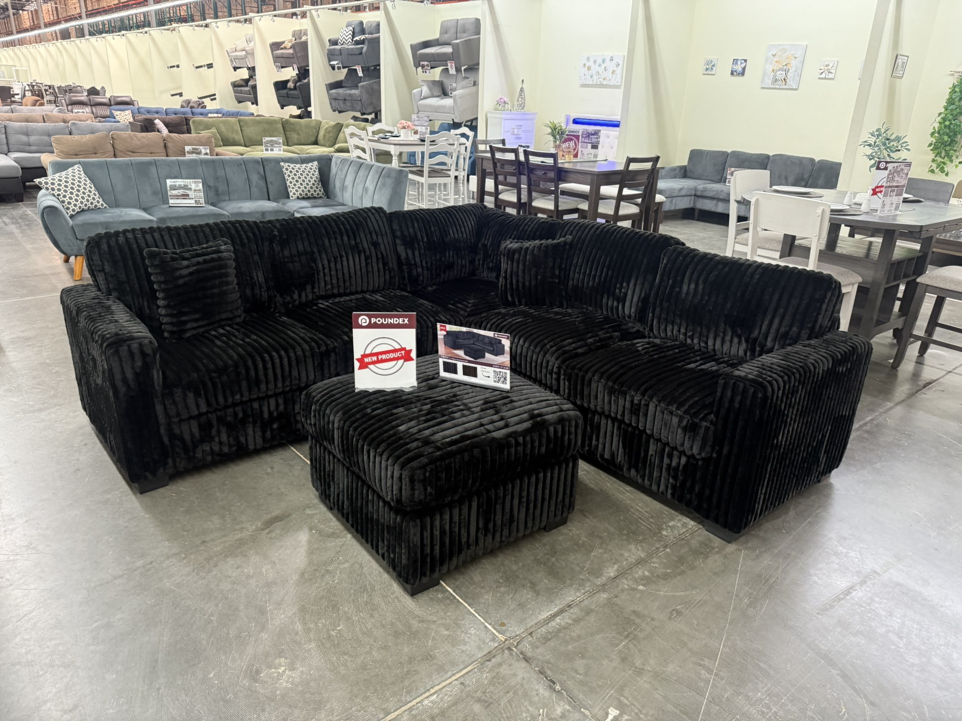 Black Sectional