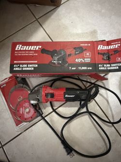 Bauer Angle Grinder
