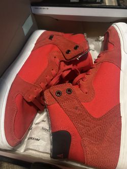 Supra Vaider High Top Red 10.5