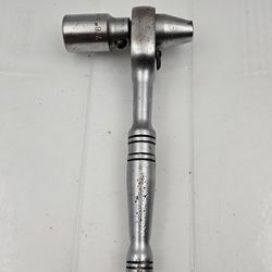 Pro 7/8" DR Scaffold Ratchet.  6-point socket wrench with steel hammer