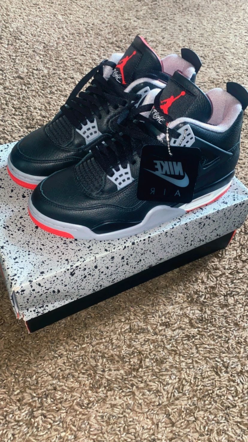 BRED Retro Jordan 4s