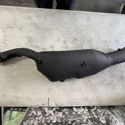 The muffler for a 2001 through 2024 Honda XR 650 L part number 18310. MGW. 305.