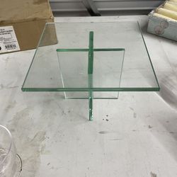 Glass Stand - 8” W x 8” L x 6” H
