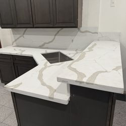 Quartz Granite Kitchen Countertops Slabs