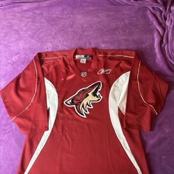 Arizona Coyotes Reebok Warm Up Jersey Size XL