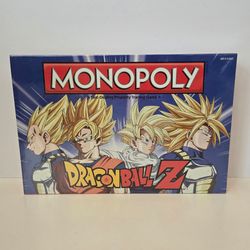 Dragon Ball Z DBZ Monopoly Board Game Brand New Sealed