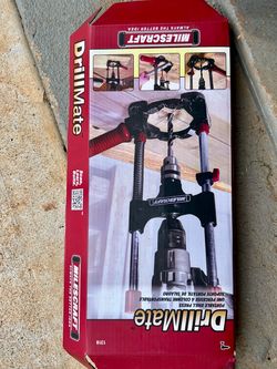 Milescraft 1348 Drill Mate PRO ā Heavy-Duty Portable Drill Guide