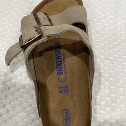 Birkenstock Arizona SUEDE LEATHER SOFT FOOTED UK 41