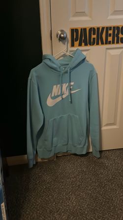 Light blue Nike hoodie