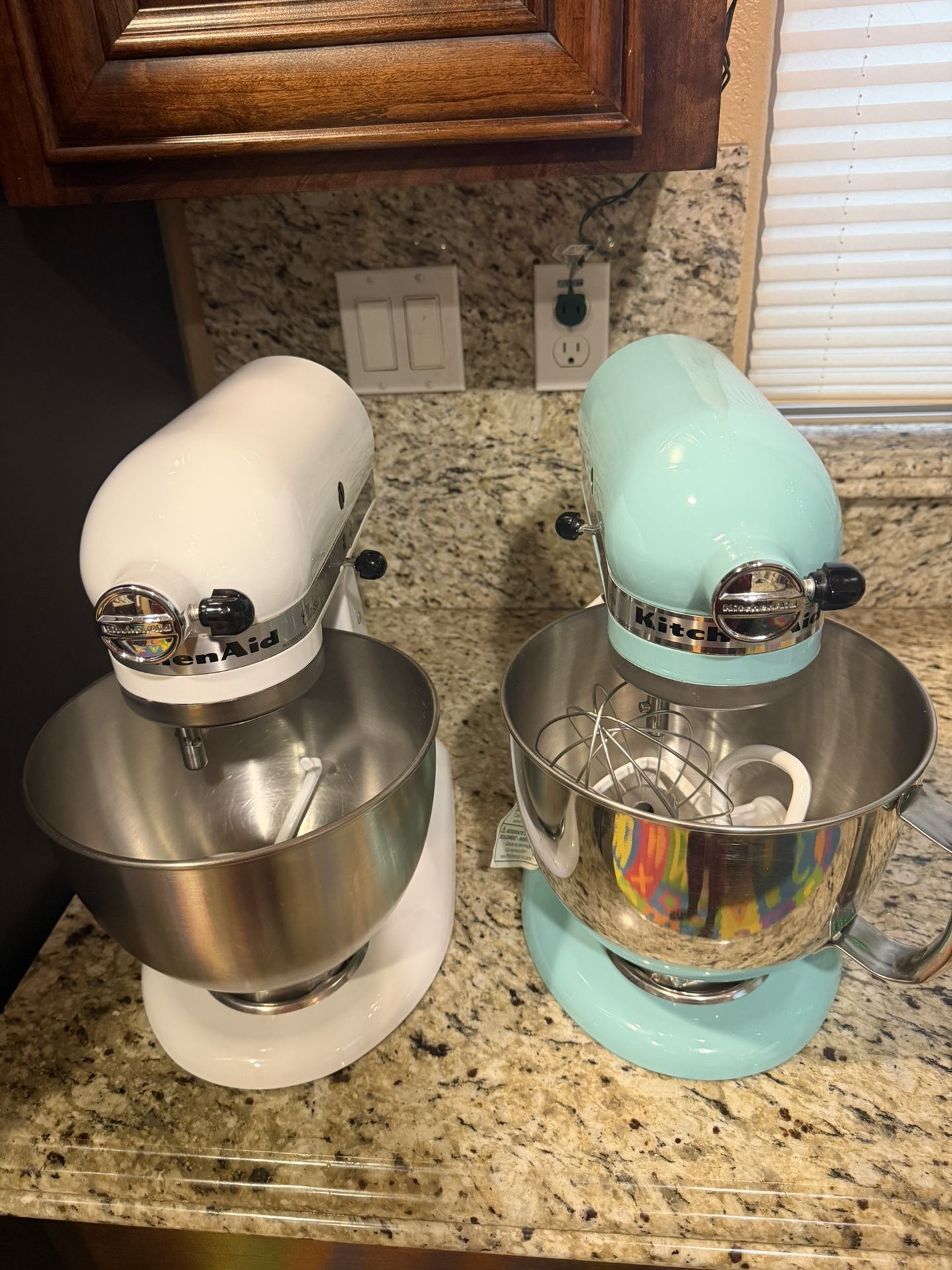 Two Kitchen aid Mixers!!
