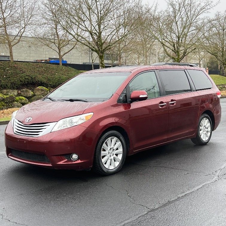 2013 TOYOTA SIENNA XLE LIMITED MINI VAN PASSENGER 3ROW