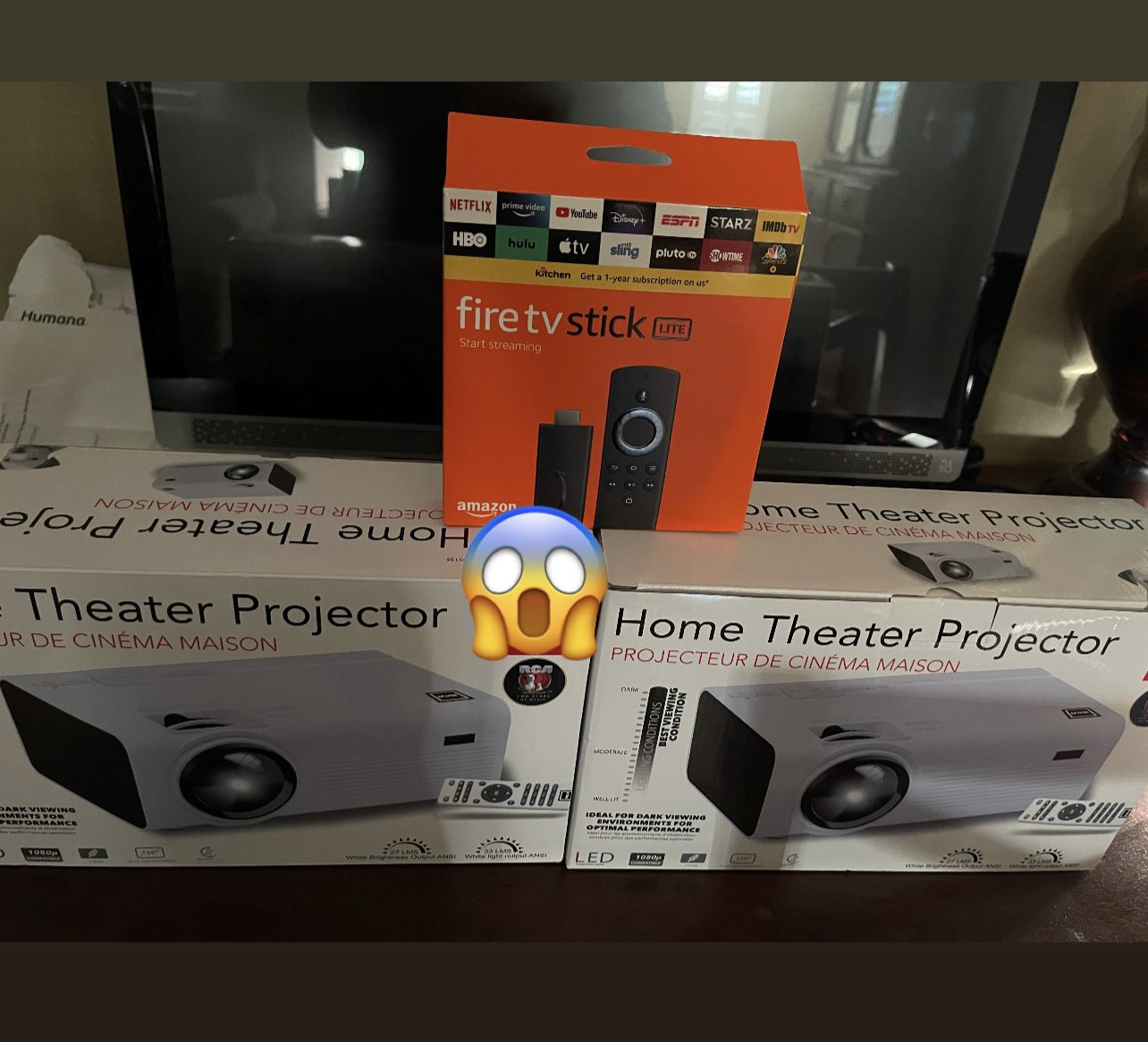  Fire stick cinema home projectors