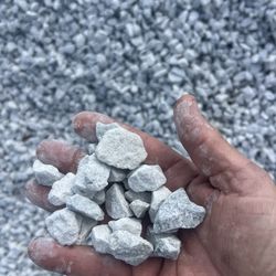 Landscaping Rock White 1/2 Inch