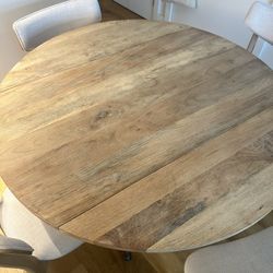 West Elm Jules Drop Leaf Dining Table 22”-42”