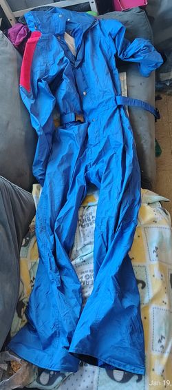 large 80's Vintage The North Face Jumpsuit.