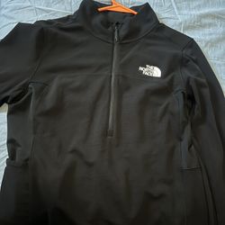 Black North Face Half Zip 