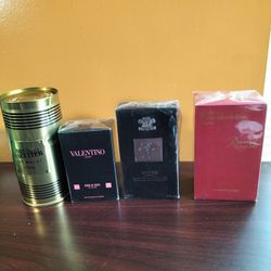 4 Cologne's Valentino, Creed, Baccarat and Jean Paul Gaultier