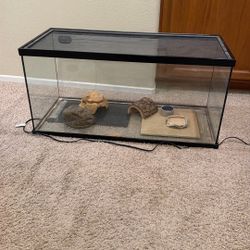 30 Gallon Enclosure With Hides