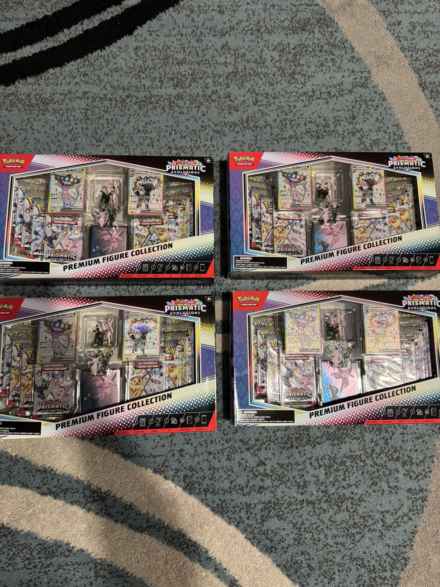 Pokemon Prismatic Evolutions Figurine Box’s